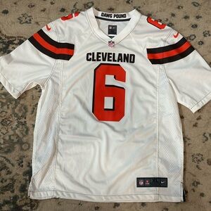 Cleveland Browns White Football Jersey